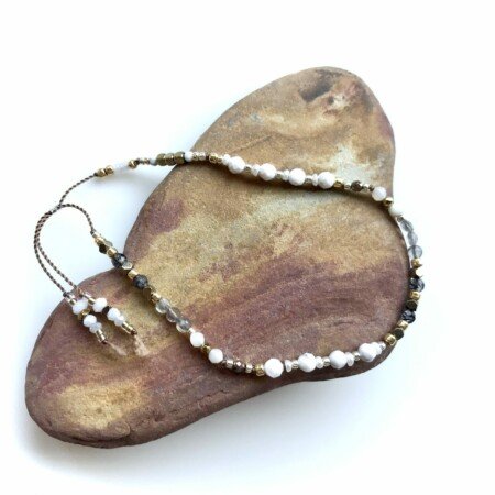 AntracytArt Bransoletka Pearls1o9BE01