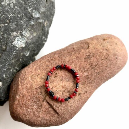 AntracytArt Pierścionek Lava po1ae00 z-1