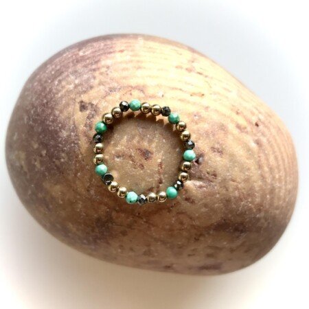 AntracytArt Pierścionek Tropical Island 6ozł00 z-1