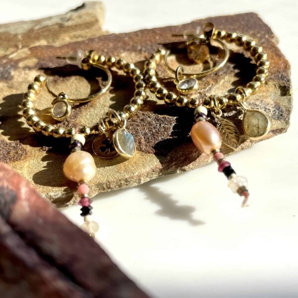 Antracytart kolczyki Ko3koo2-2