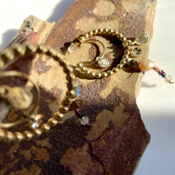 Antracytart kolczyki Ko3koo2-3