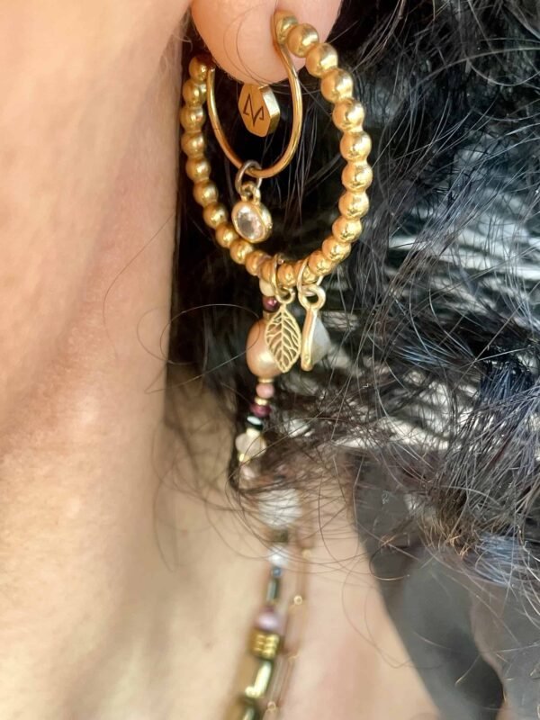 Antracytart kolczyki Ko3koo2-4